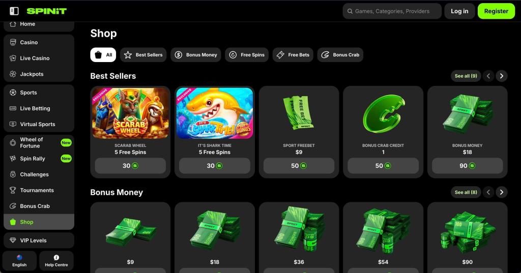 spinit casino no deposit bonus codes