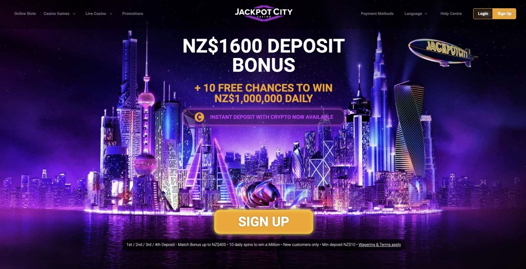 jackpot city nz