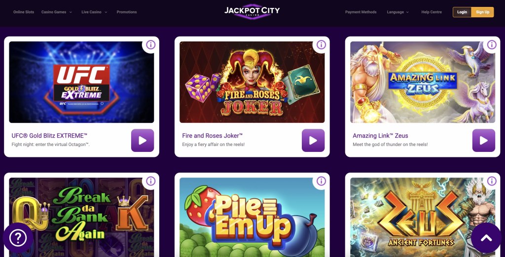 jackpot city casino nz