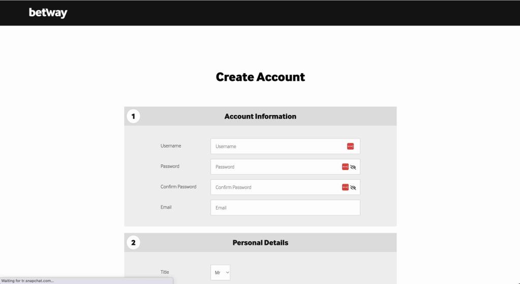 betway deposit