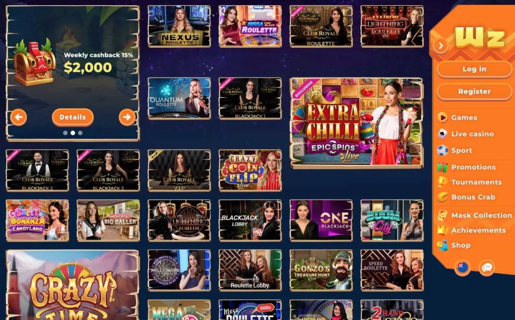 wazamba casino bonus code