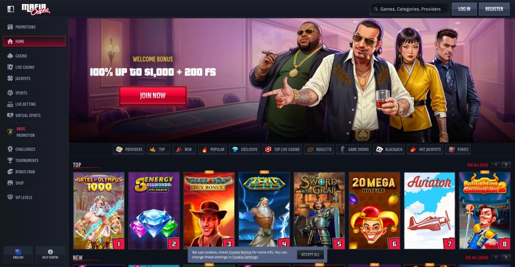 mafia casino