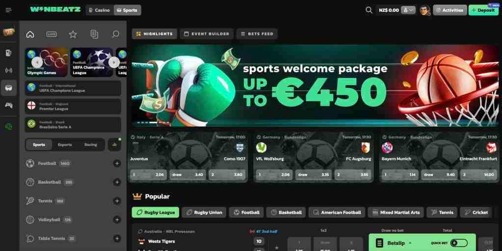 winbeats no deposit bonus