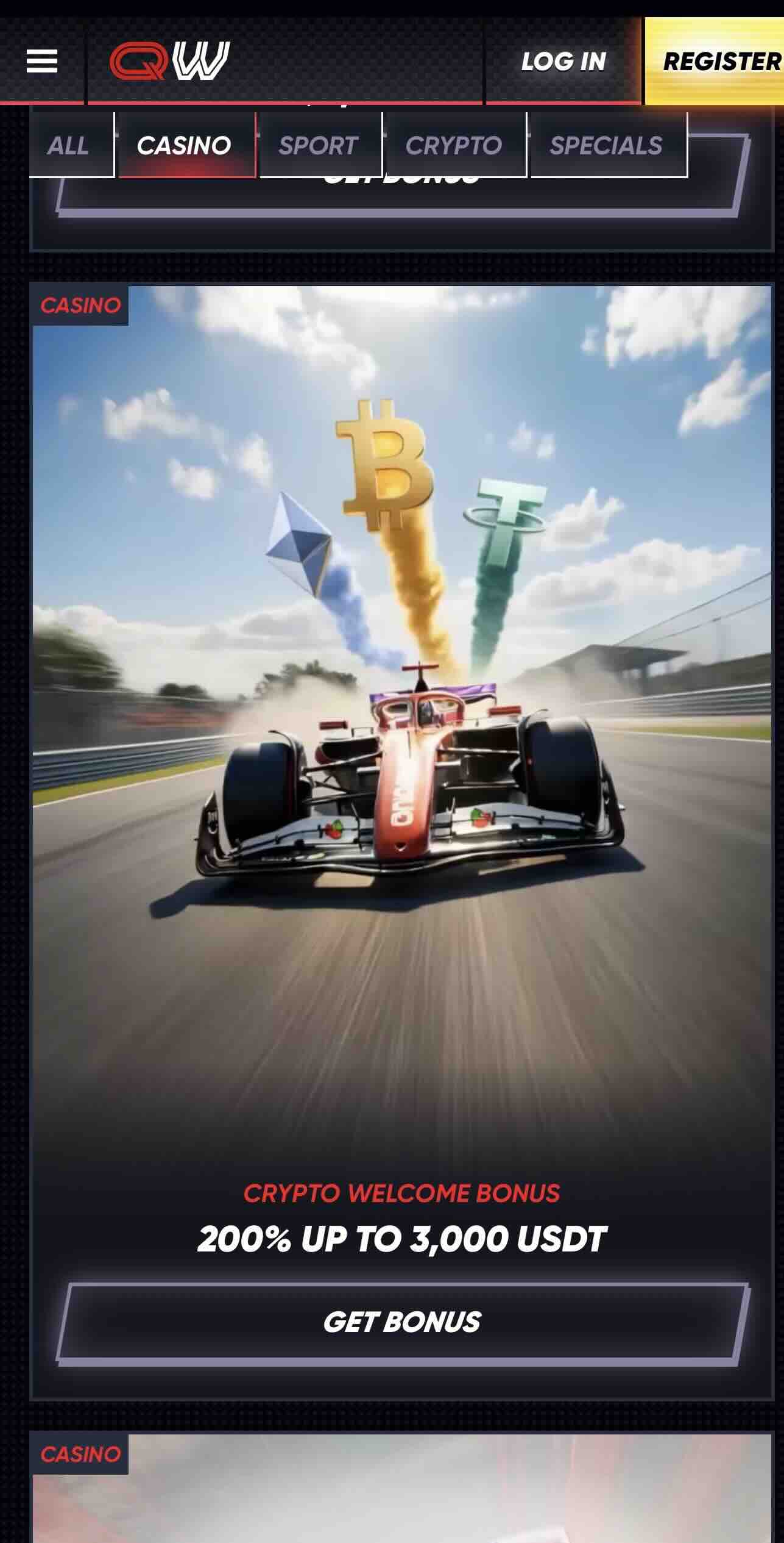 Quickwin promos page image displaying free spins and other welcome offers for NZ players